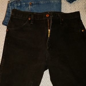 Wrangler black to school jeans